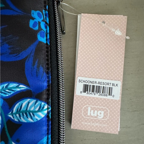 🌺 NWT Lug 3 Piece Schooner Storage Pouches in Resort Black 🌺 - Picture 9 of 9